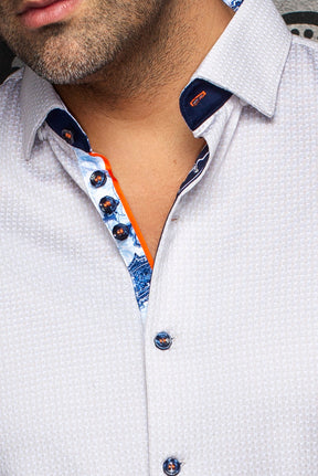 Chemise manches courtes en Knit extensible pour homme par Au Noir | SONORAN (SS) Sable | Machemise.ca, inventaire complet de la marque Au Noir