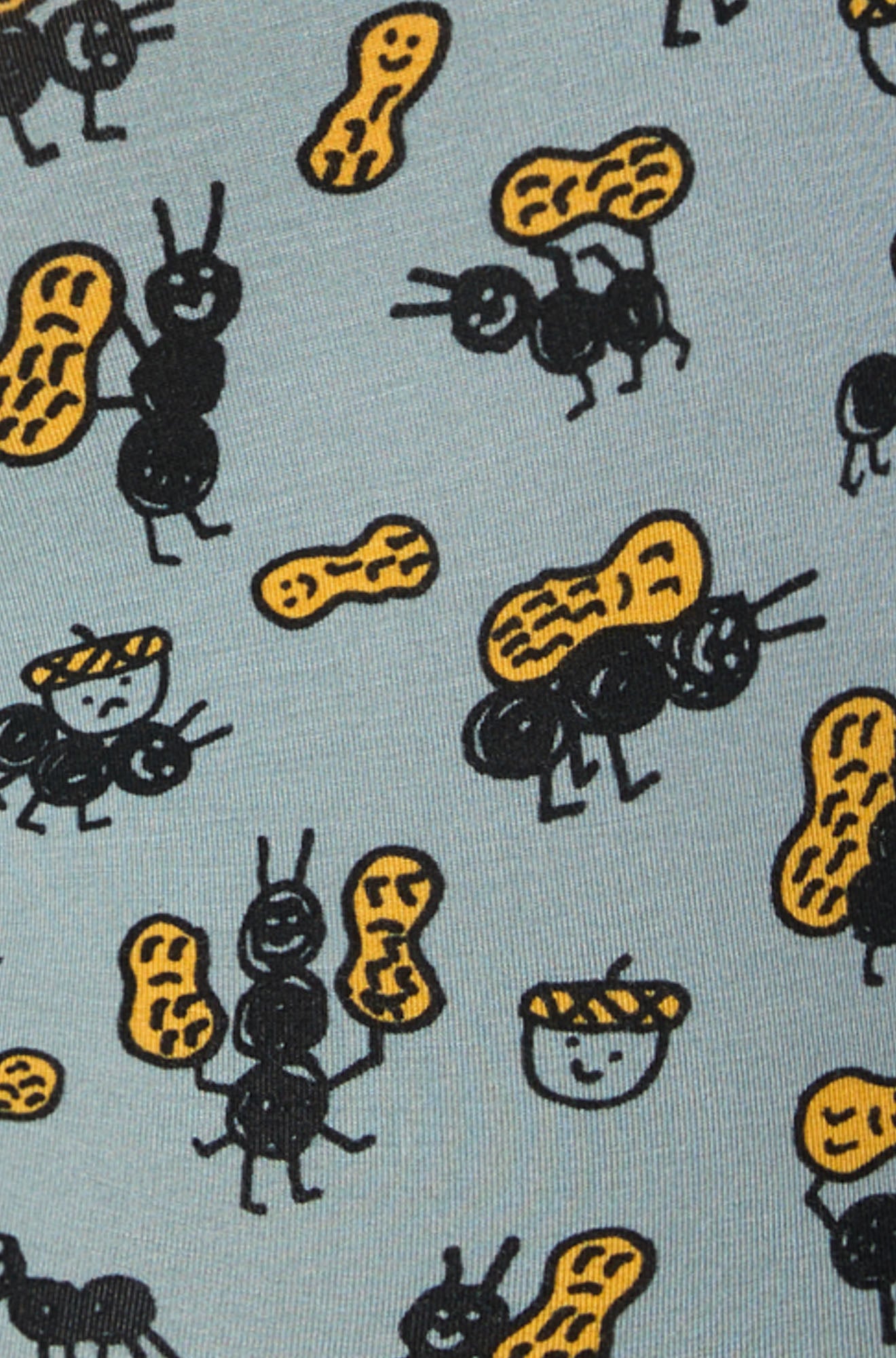 Men's light blue boxer briefs, detail view by Saxx