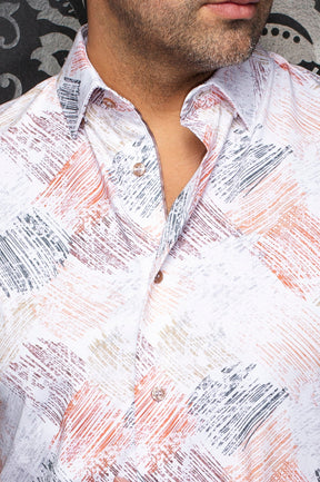 Chemise manches longues en Knit extensible pour homme par Au Noir | TERRENCE Multi | Machemise.ca, inventaire complet de la marque Au Noir