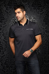Polo pour homme par Au Noir | WESTBROOK Noir | Machemise.ca, inventaire complet de la marque Au Noir