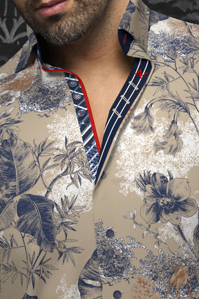 Long sleeve shirt for men by Au Noir | ZANE Stone | Menshirt, complete inventory of the Au Noir brand