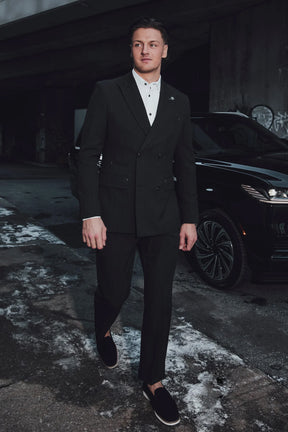 Pantalon pour homme par Au Noir | BOMER-WEBLEY Noir | Machemise.ca, inventaire complet de la marque Au Noir