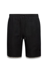Maillot short pour homme par Psycho Bunny | MB0700023 Noir | Machemise.ca, vêtements mode pour hommes