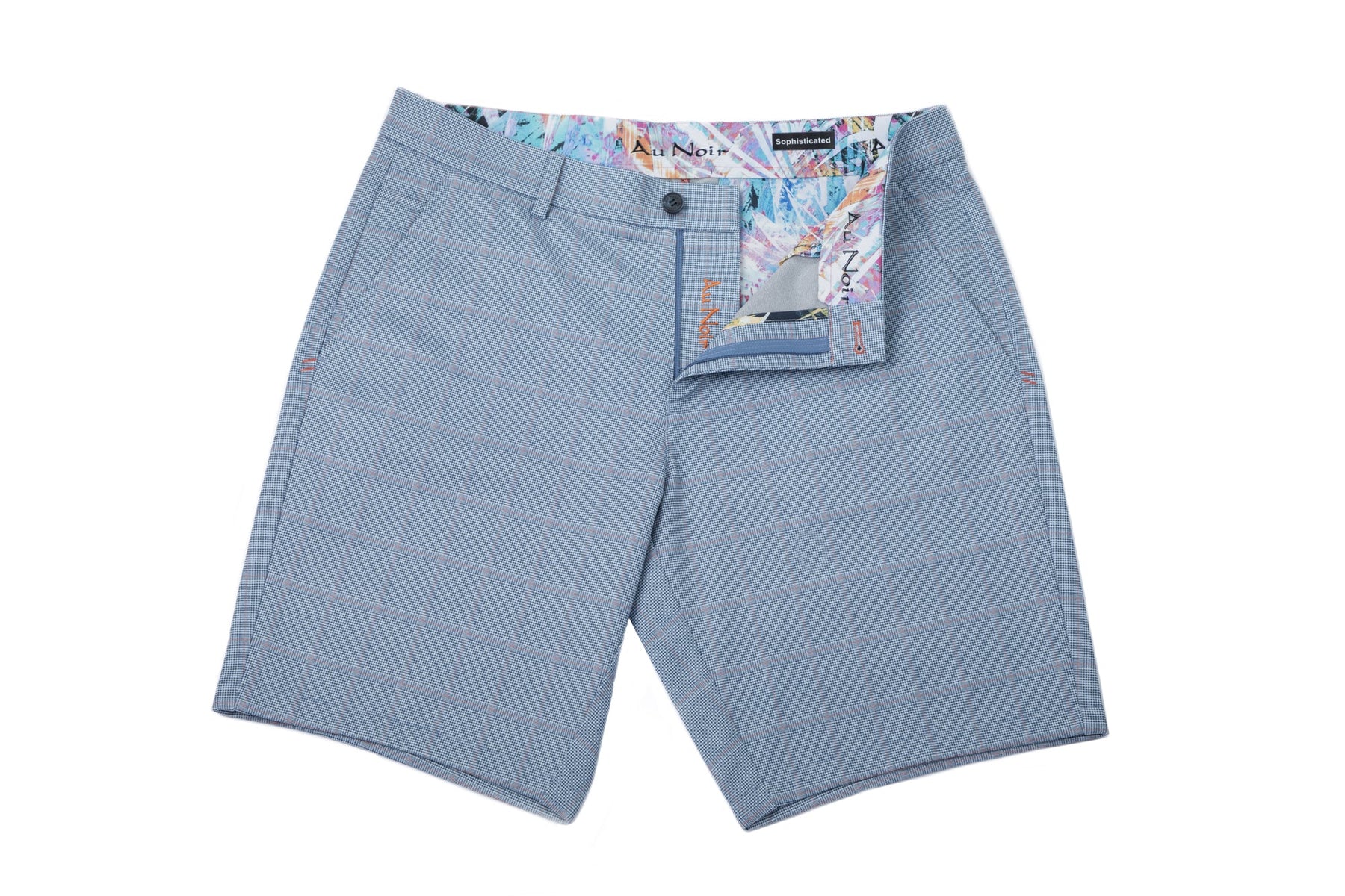 Bermuda shorts for men by Au Noir | SOLARIS-ANDERSON Light Blue | Menshirt, complete inventory of the Au Noir brand