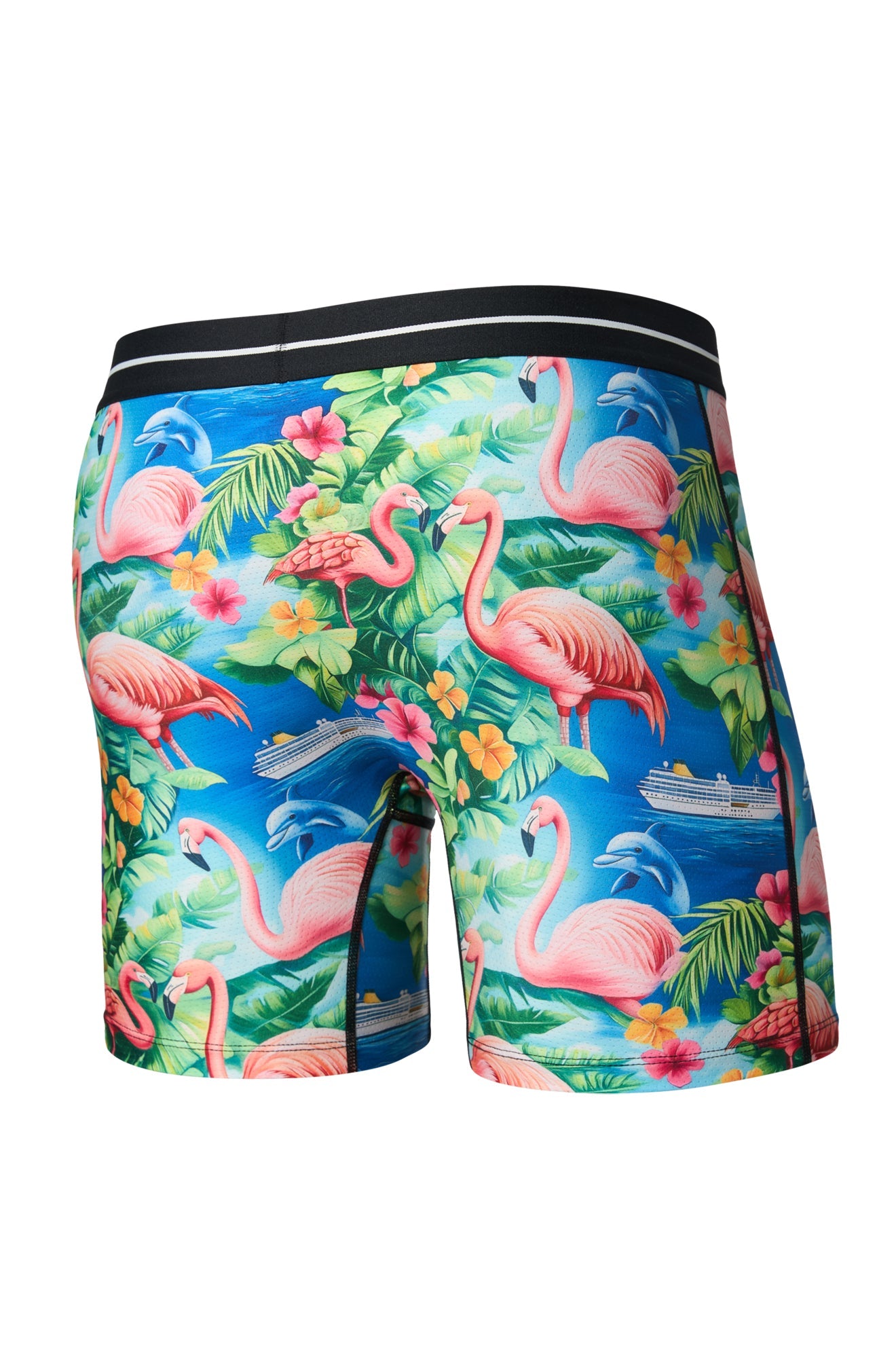 Boxer pour homme par Saxx | SXBB85 Baie Flamant Multicolore | Machemise.ca, vêtements mode pour hommes