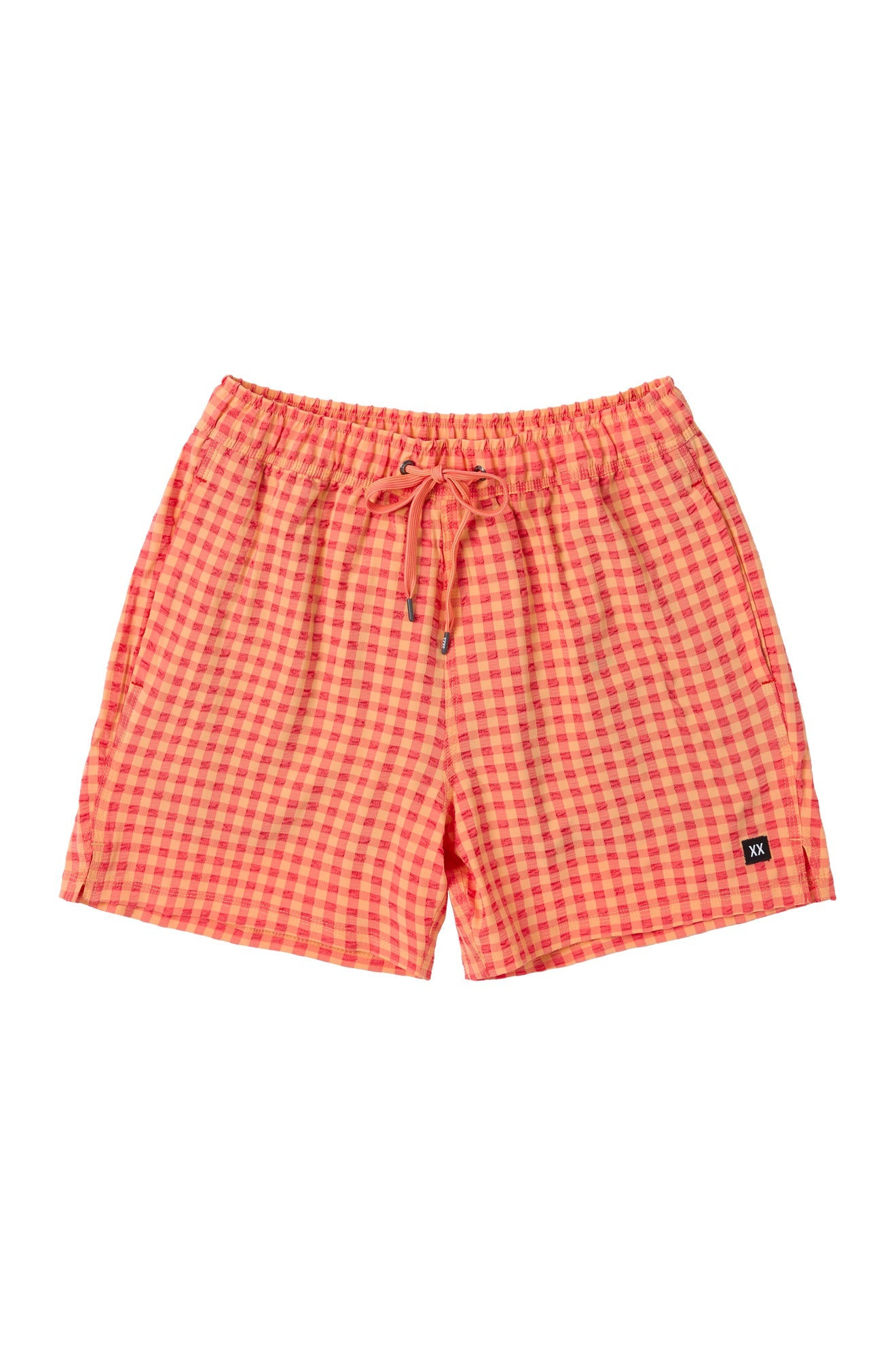 Maillot short pour homme par Saxx | SXSW03L Vichy Pêche | Machemise.ca, vêtements mode pour hommes