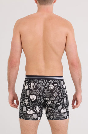 Boxer pour homme par Saxx | SXVX24F Bon Appétit Noir | Machemise.ca, vêtements mode pour hommes