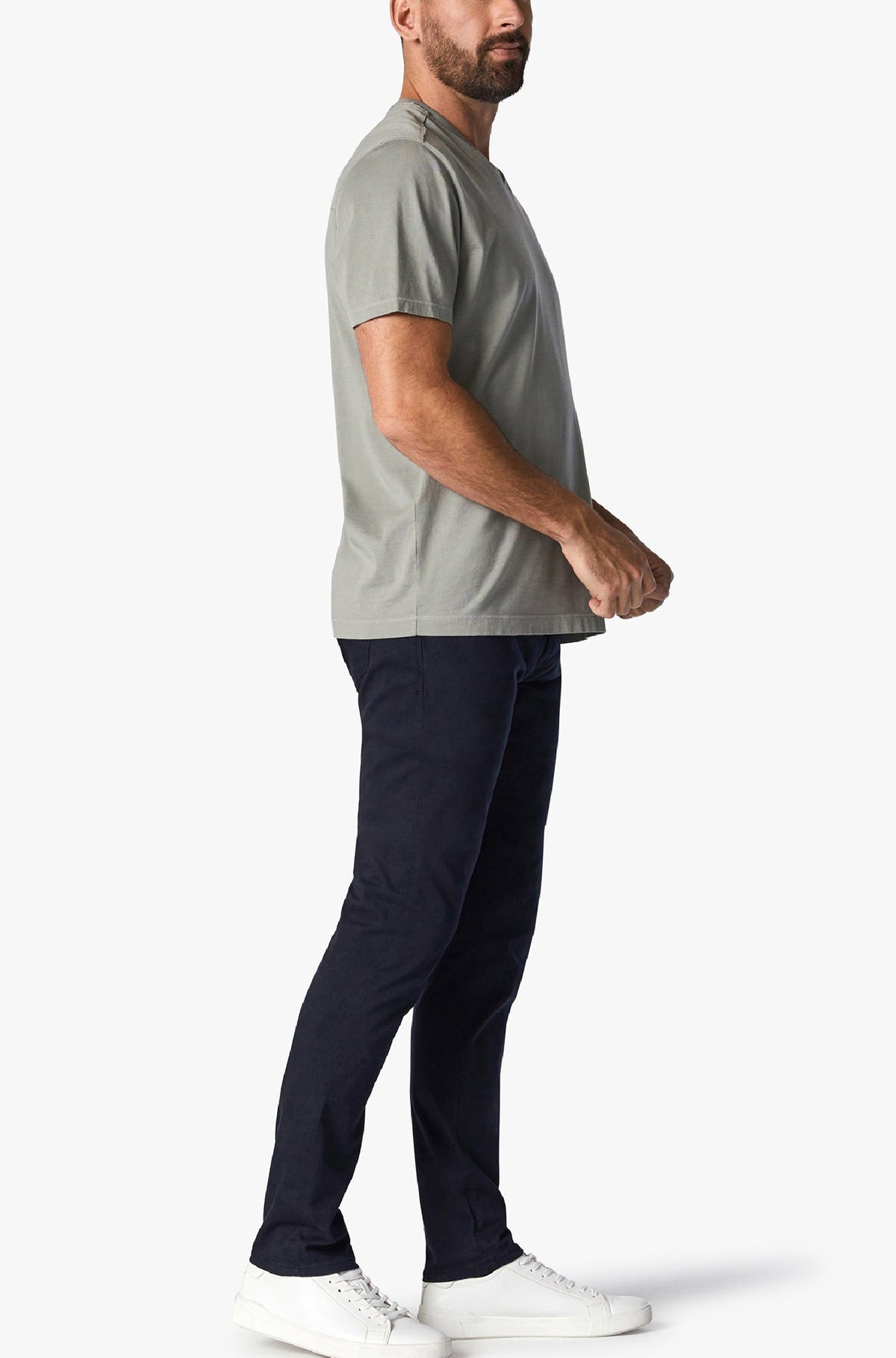 Pantalon pour homme par 34 Heritage | Cool/H001014-18616 Sergé Bleu Marine/Navy Twill | Machemise.ca, vêtements mode pour hommes