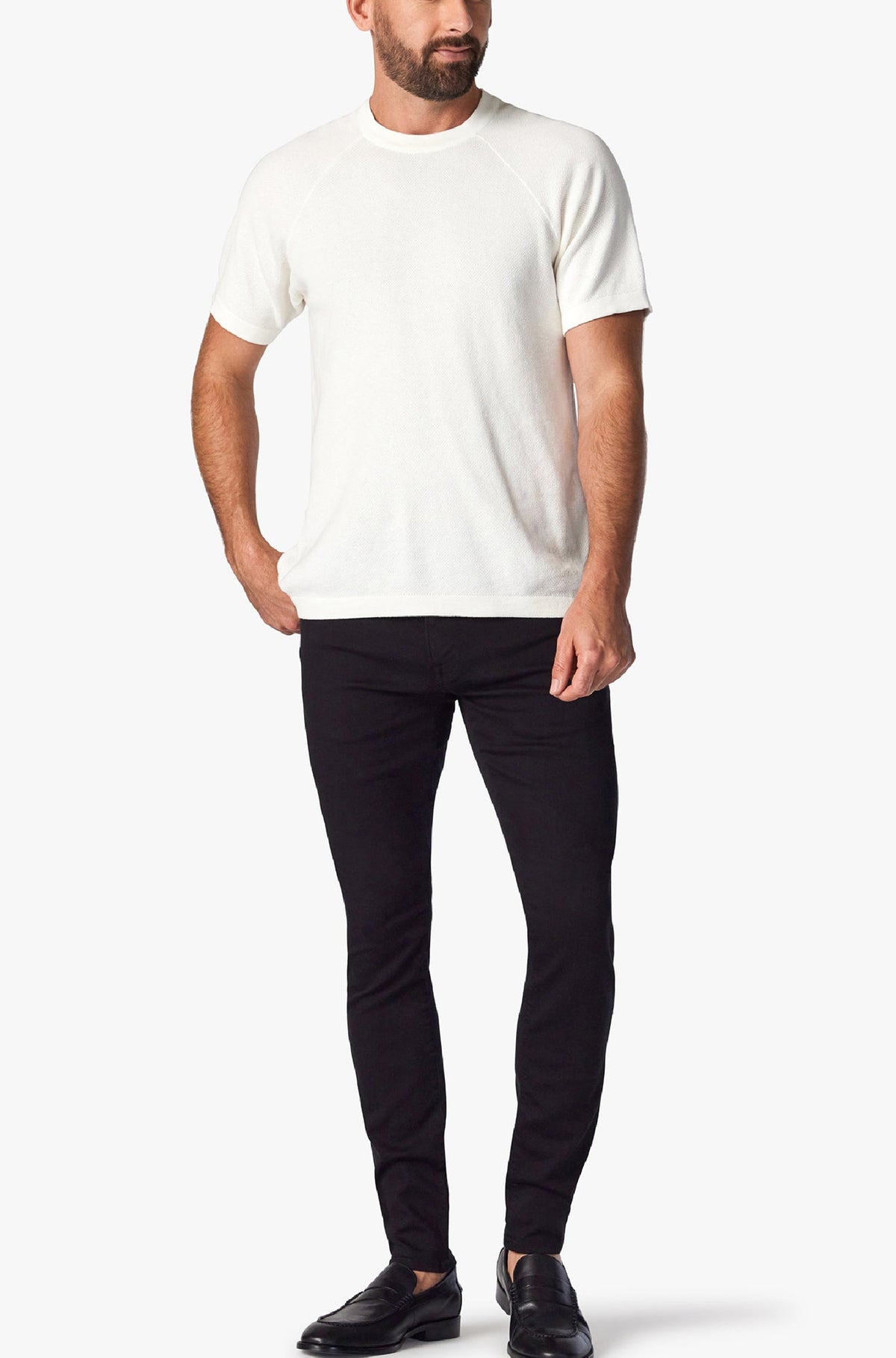 Jeans pour homme par 34 Heritage | Calm/H001018-27827 Jet Noir/Jet Black | Machemise.ca, vêtements mode pour hommes