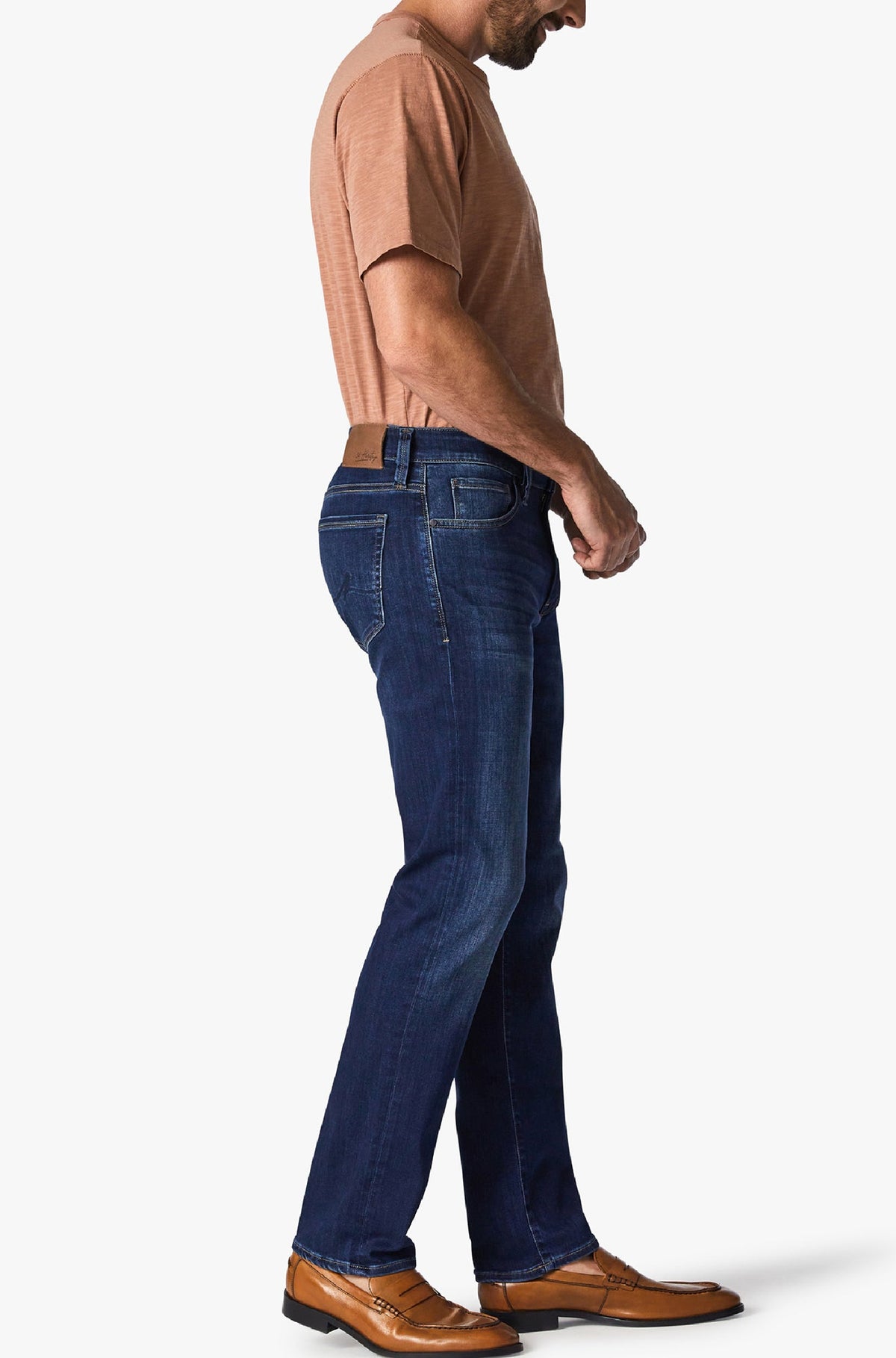 Jeans pour homme par 34 Heritage | Courage/H0031022056 Tencel Profond/Deep Tencel | Machemise.ca, vêtements mode pour hommes