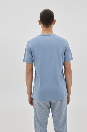T-Shirt col rond pour homme par Robert Barakett | 23336/Georgia Bleu De Douvres/Dover Blue| Machemise.ca, vêtements mode pour hommes