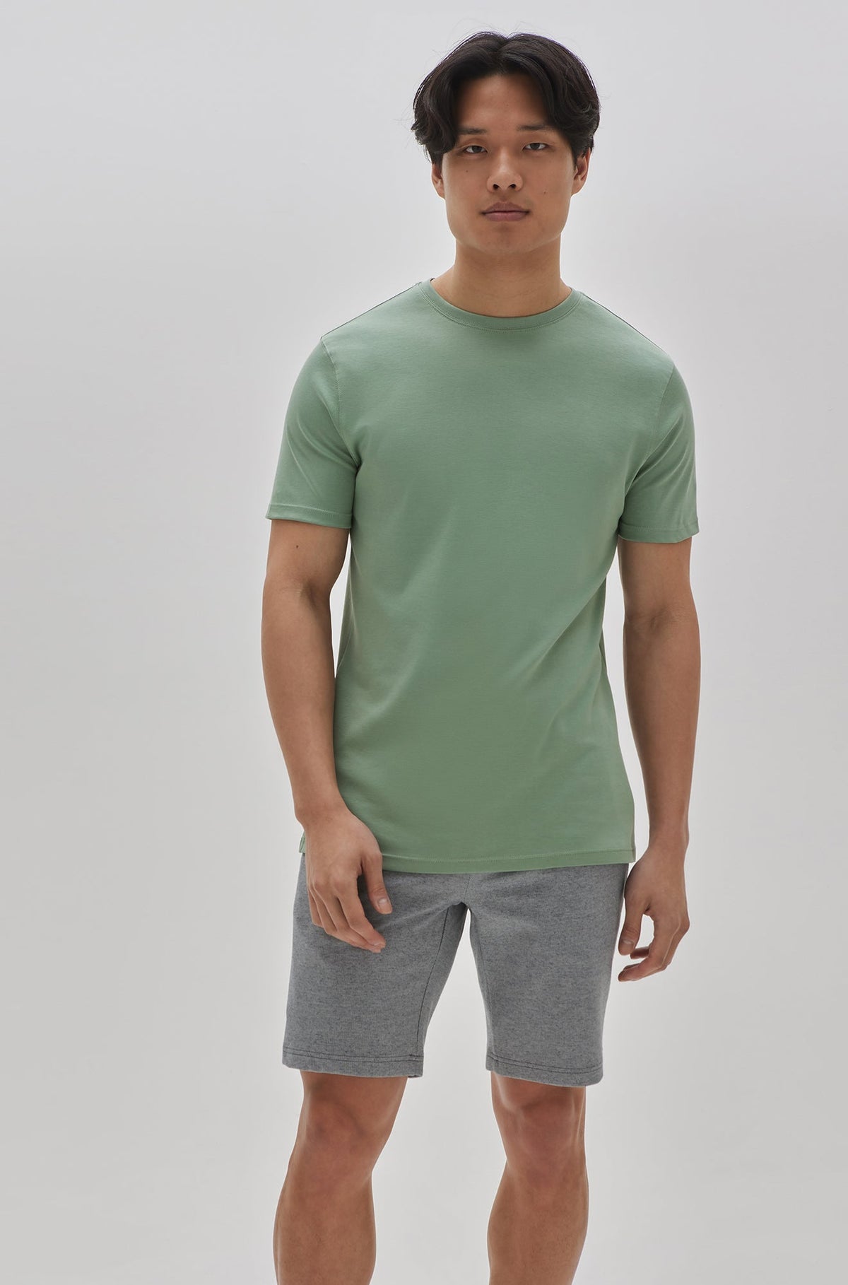 T-Shirt col rond pour homme par Robert Barakett | 23336/Georgia Baie Verte/Green Bay| Machemise.ca, vêtements mode pour hommes