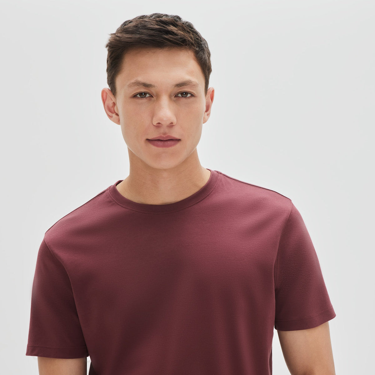 T-shirt col rond pour homme par Robert Barakett | Georgia 23336 BERRY | Machemise.ca, vêtements mode pour hommes