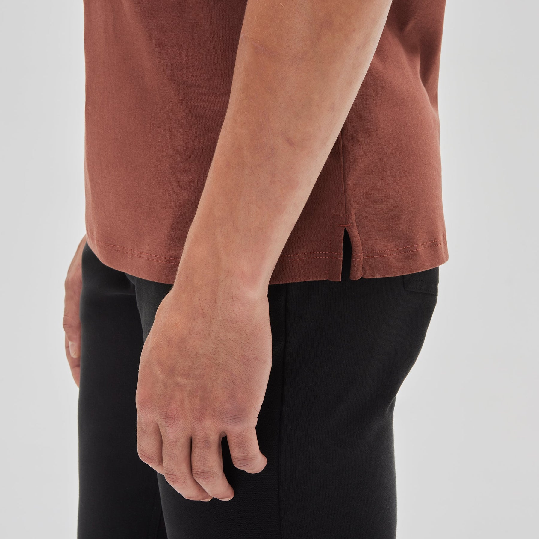 T-shirt col rond pour homme par Robert Barakett | Georgia 23336 CINMON | Machemise.ca, vêtements mode pour hommes
