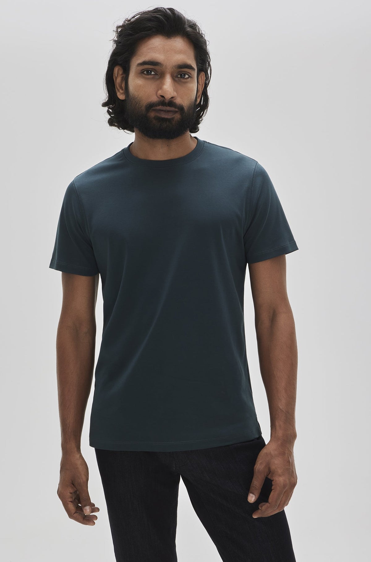 T-Shirt col rond pour homme par Robert Barakett | Georgia 23336 Forêt | Machemise.ca, vêtements mode pour hommes