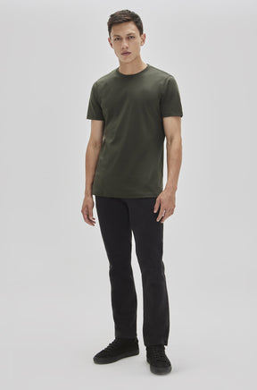 T-shirt col rond pour homme par Robert Barakett | Georgia 23336 OLIVE | Machemise.ca, vêtements mode pour hommes