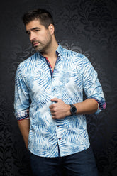Chemise manches longues pour homme par Au Noir | ARECA light blue | Machemise.ca, inventaire complet de la marque Au Noir