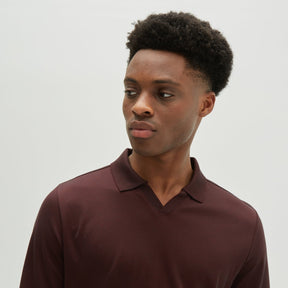 Polo col ouvert pour homme par Robert Barakett | Adison RB22141 PORT | Machemise.ca, vêtements mode pour hommes