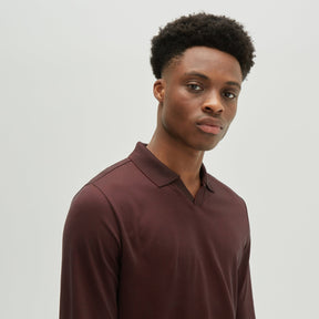 Polo col ouvert pour homme par Robert Barakett | Adison RB22141 PORT | Machemise.ca, vêtements mode pour hommes
