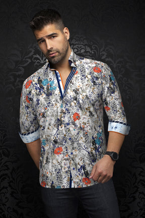 Chemise manches longues pour homme par Au Noir | BELLUCCI Multi | Machemise.ca, inventaire complet de la marque Au Noir