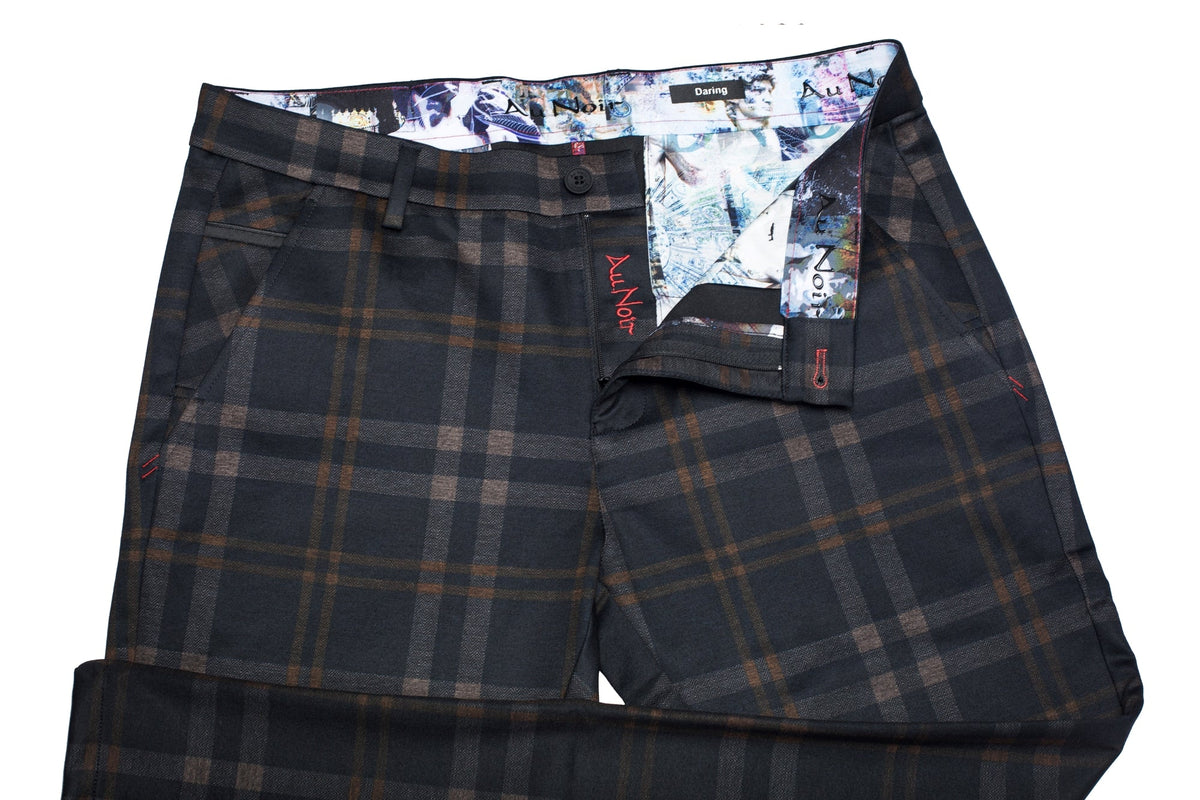 Pantalon pour homme par Au Noir | BERETTA-LEONARDO black rust | Machemise.ca, inventaire complet de la marque Au Noir