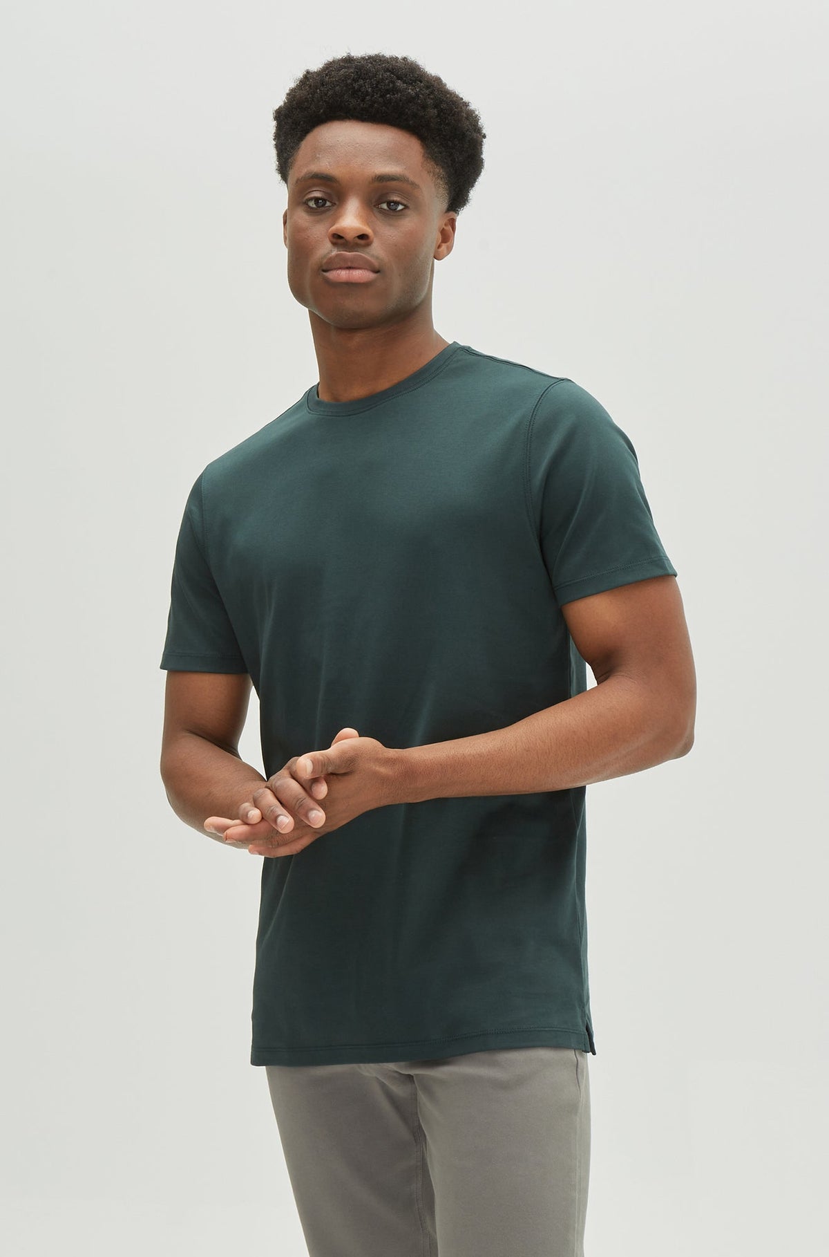T-shirt col rond pour homme par Robert Barakett | Georgia 23336 DEEPIN | Machemise.ca, vêtements mode pour hommes