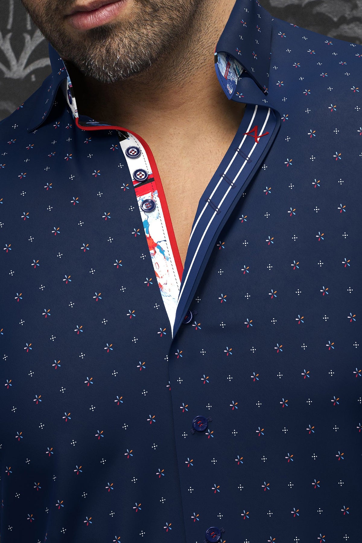 Chemise manches longues en Knit pour homme par Au Noir | CAMPOS Marine | Machemise.ca, inventaire complet de la marque Au Noir