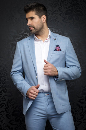 Veston pour homme par Au Noir | CRAIG ltblue | Machemise.ca, inventaire complet de la marque Au Noir