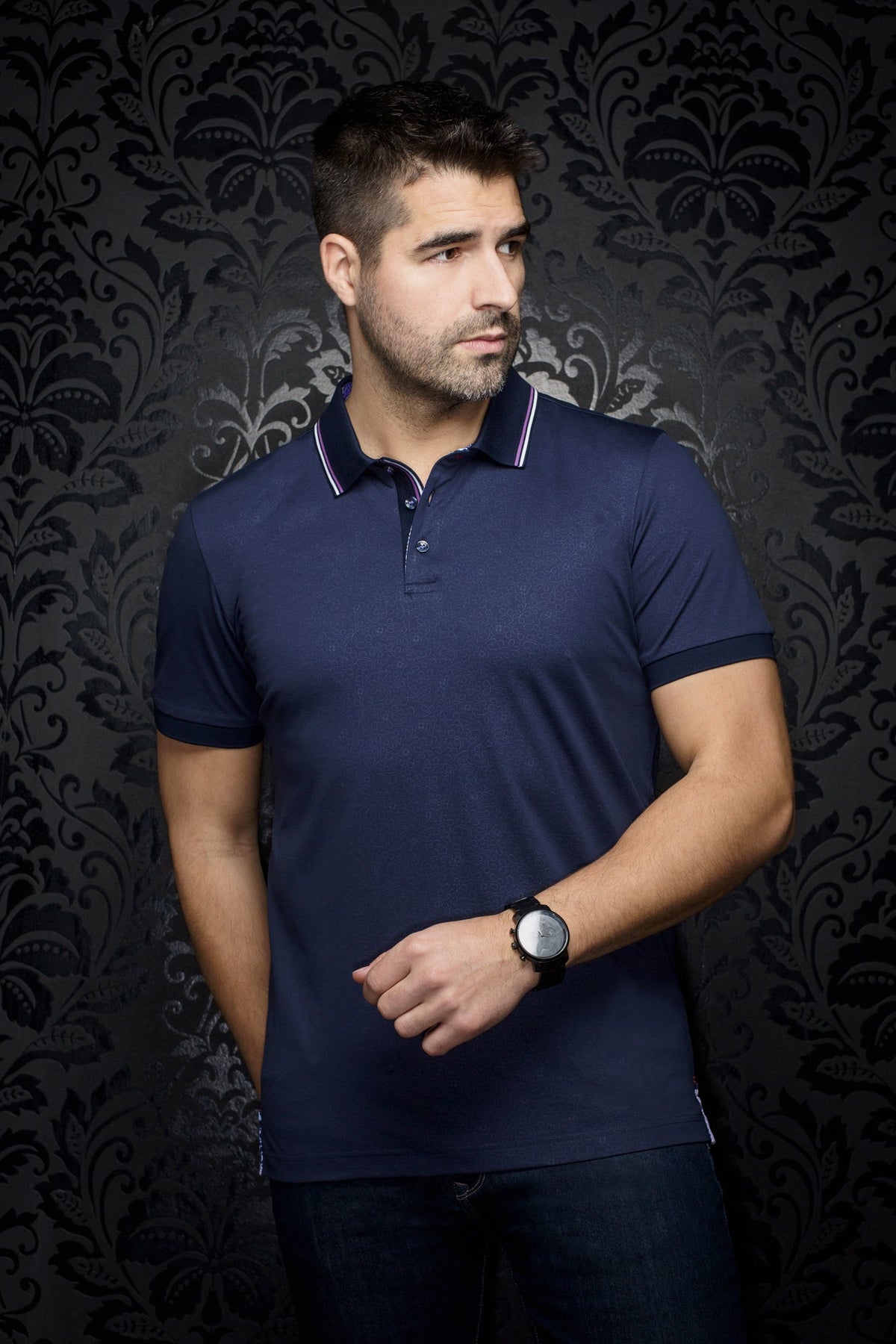 Polo pour homme par Au Noir | DELLARIO Marine | Machemise.ca, inventaire complet de la marque Au Noir