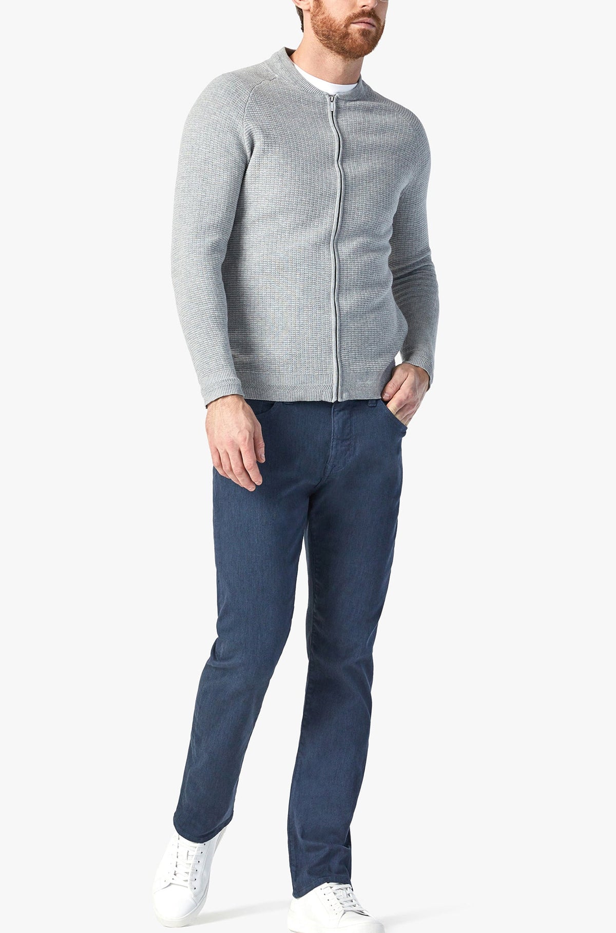 Pantalon pour homme par 34 Heritage | Cool/H001014 34274 Diagonale bleue | Machemise.ca, vêtements mode pour hommes