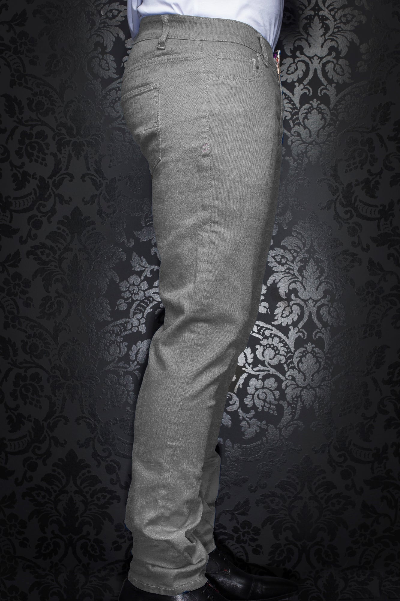 Jeans Au Noir - JOHNNY-C med grey - Machemise.ca , Inventaire complet de la marque Au Noir"