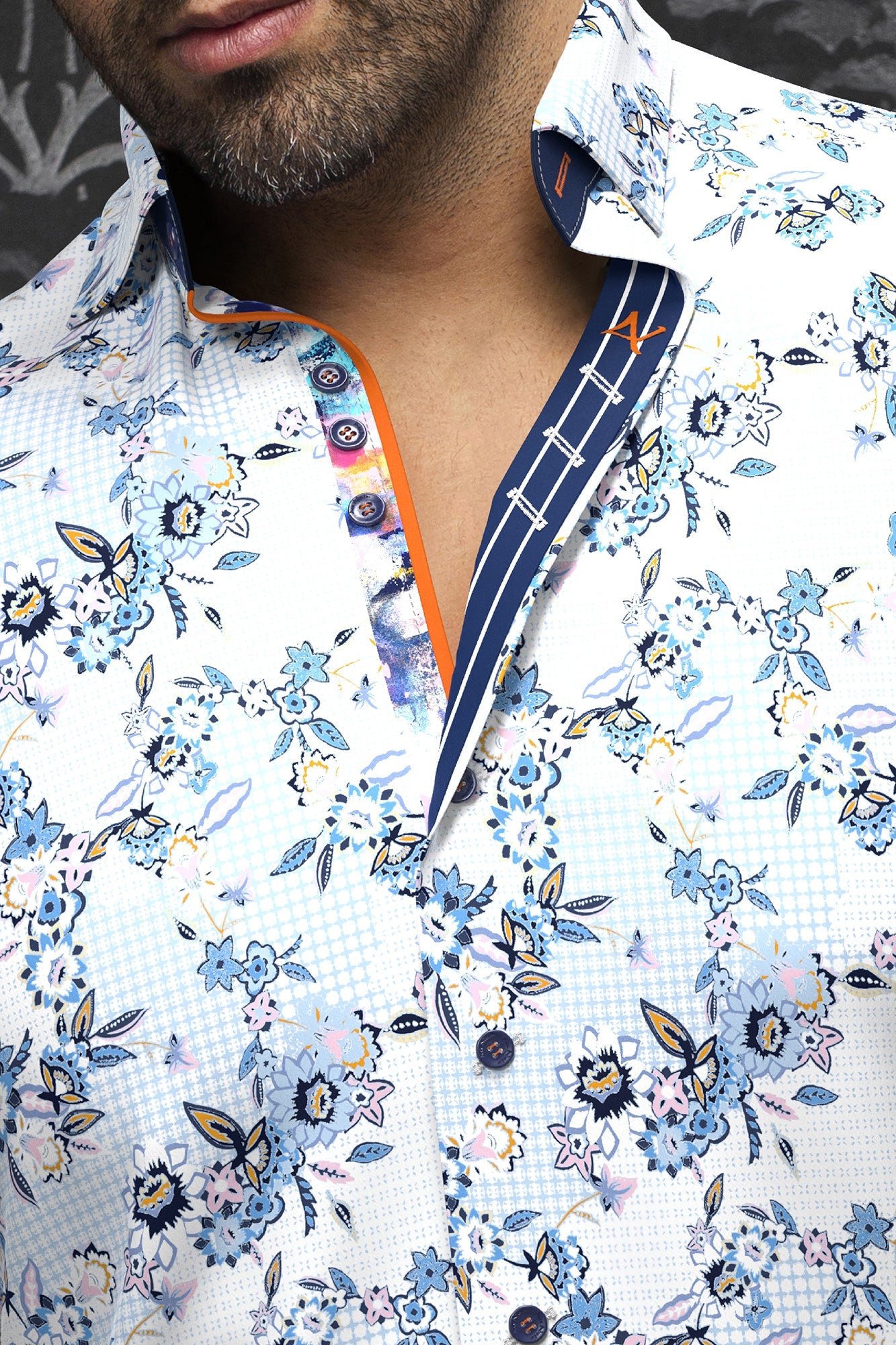Chemise manches longues pour homme par Au Noir | LINERO Bleu Clair | Machemise.ca, inventaire complet de la marque Au Noir