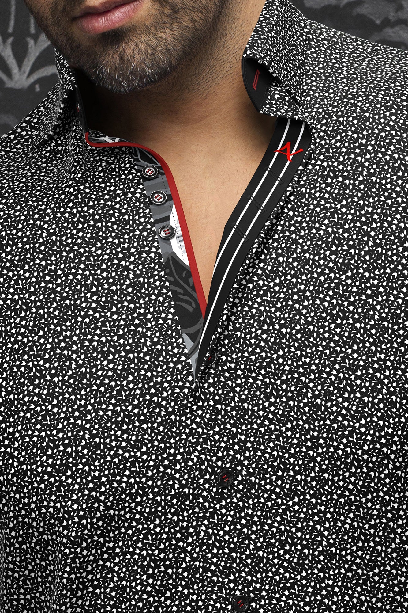 Chemise manches longues pour homme par Au Noir | MOZI Noir | Machemise.ca, inventaire complet de la marque Au Noir