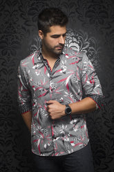 Chemise manches longues Au Noir - MUFFASA Red Black - Machemise.ca , Inventaire complet de la marque Au Noir