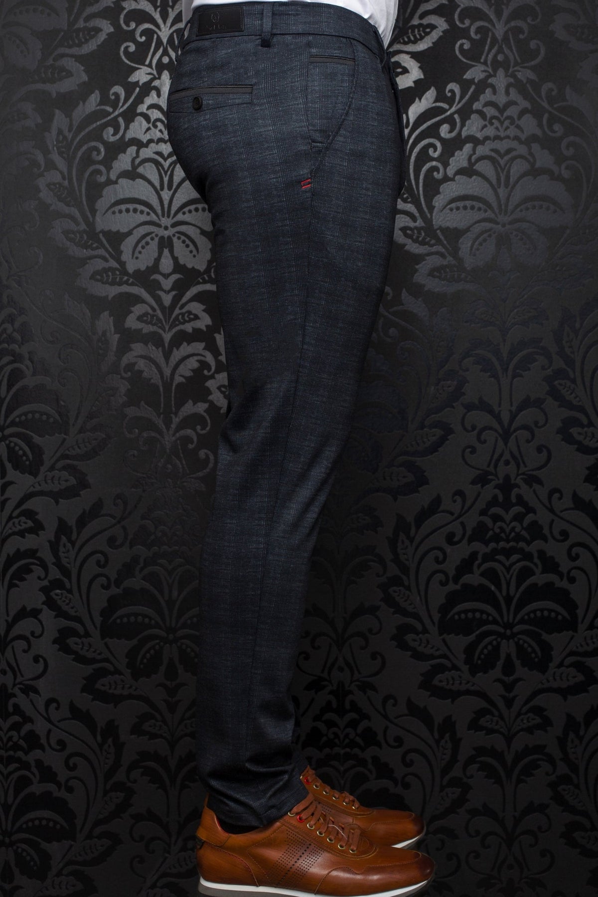 Pantalon pour homme par Au Noir | BERETTA-HENRY charcoal | Machemise.ca, inventaire complet de la marque Au Noir