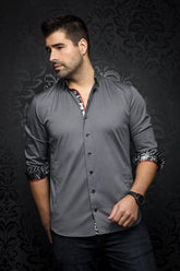 Chemise manches longues pour homme par Au Noir | MUZIO black | Machemise.ca, inventaire complet de la marque Au Noir