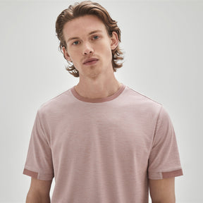 T-Shirt pour homme par Robert Barakett | RB31091/Whitner Tulipe Corail/Coral Tulip| Machemise.ca, vêtements mode pour hommes