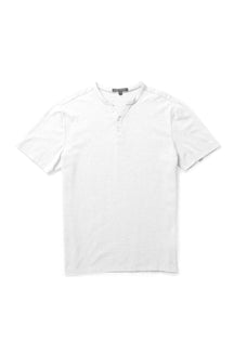 T-Shirt col y pour homme par Robert Barakett | RB31108/Gladwin Blanc/White| Machemise.ca, vêtements mode pour hommes