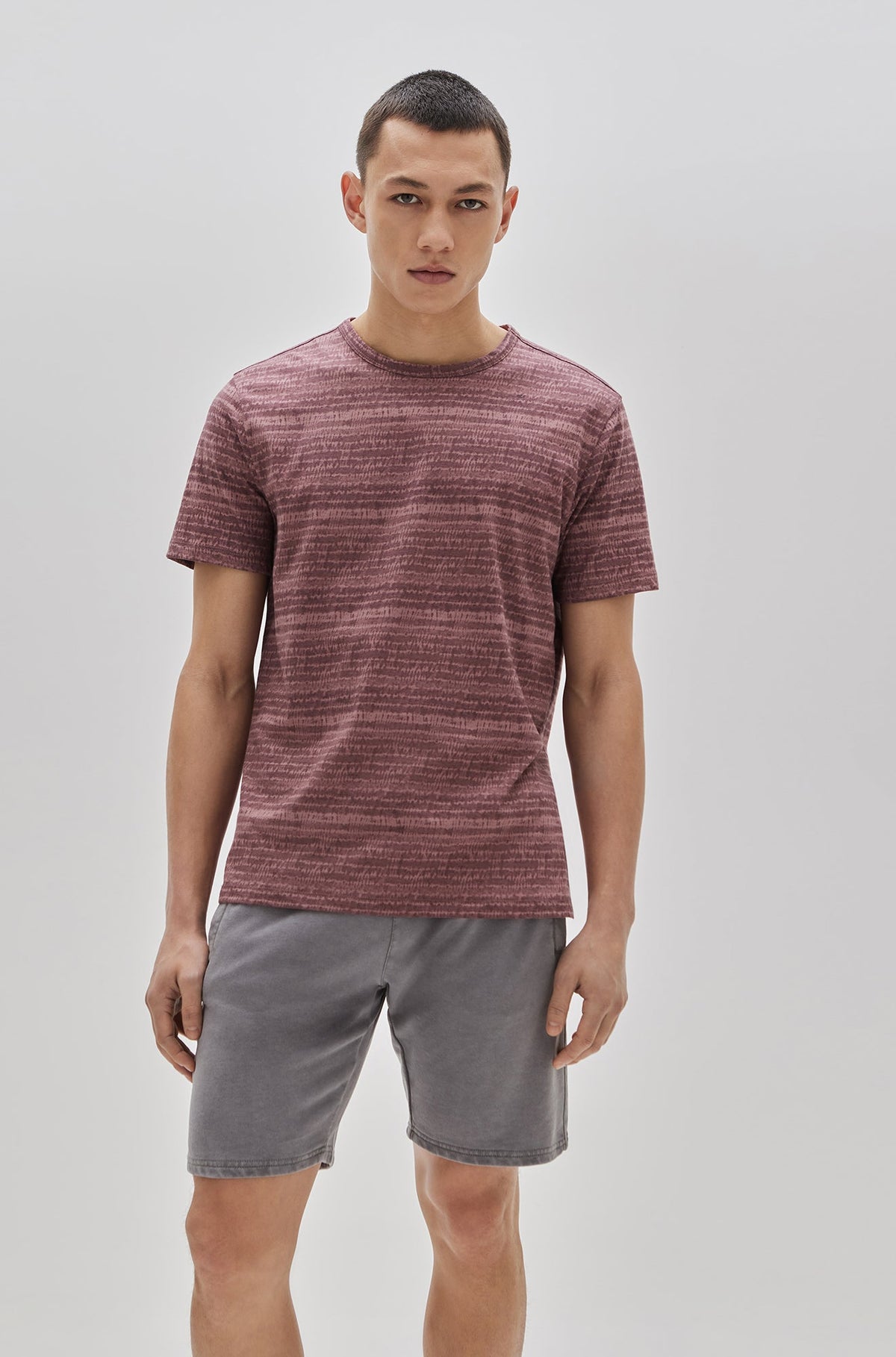 T-Shirt pour homme par Robert Barakett | RB31158/Buckthorn Corail/Coral| Machemise.ca, vêtements mode pour hommes