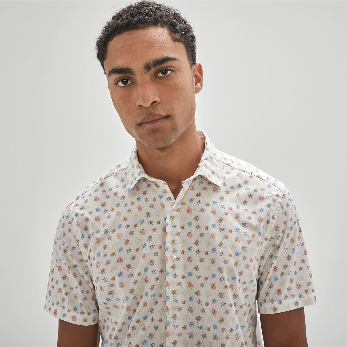 Chemise manches courtes pour homme par Robert Barakett | RB31191/Chatsworth Blanc/White| Machemise.ca, vêtements mode pour hommes