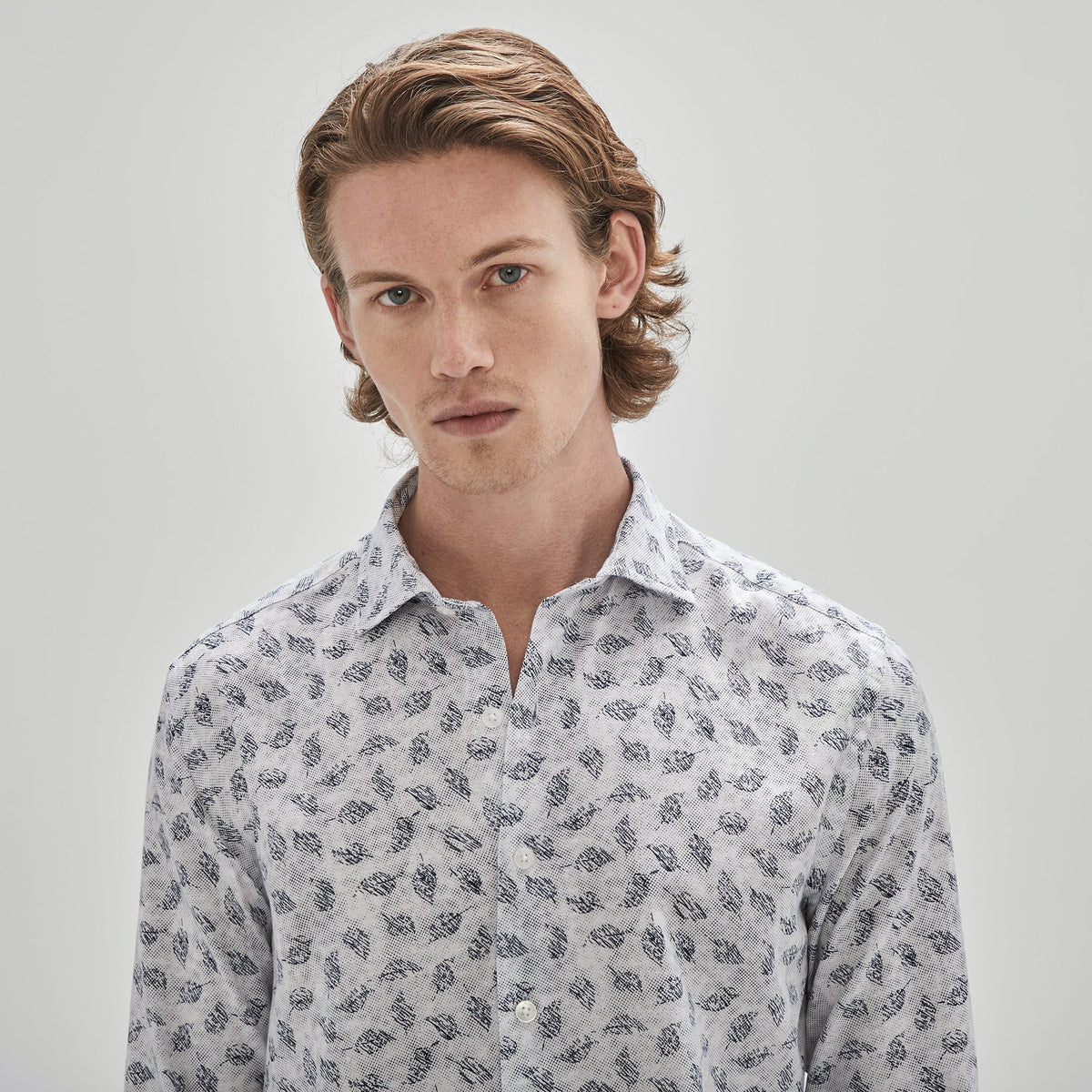 Chemise manches longues pour homme par Robert Barakett | RB31192/Red Rocks Blanc/White| Machemise.ca, vêtements mode pour hommes