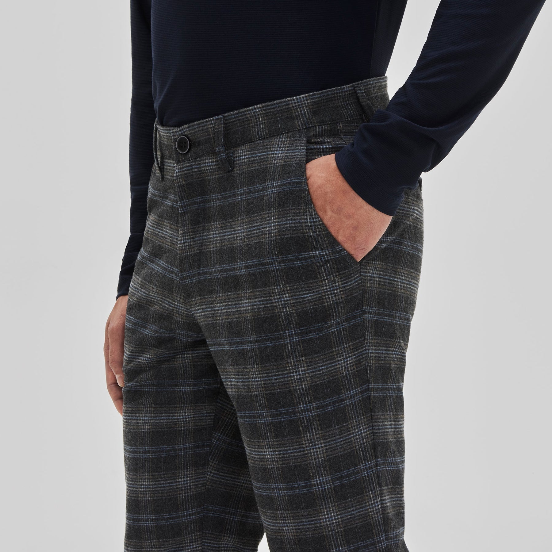 Pantalon pour homme par Robert Barakett | Anzac RB32040 CHARCL | Machemise.ca, vêtements mode pour hommes