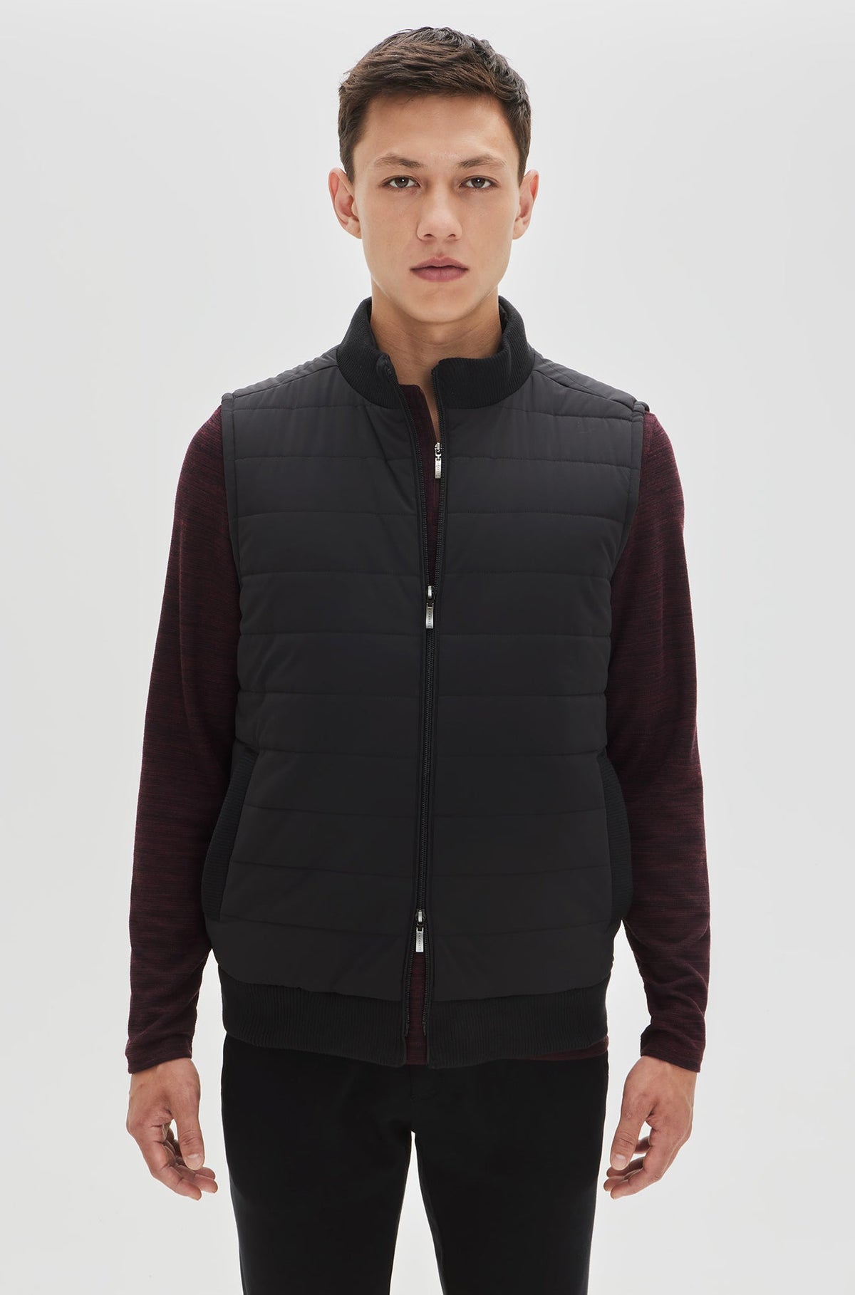 Veste pour homme par Robert Barakett | Oriel/RB32239 Noir | Machemise.ca, vêtements mode pour hommes