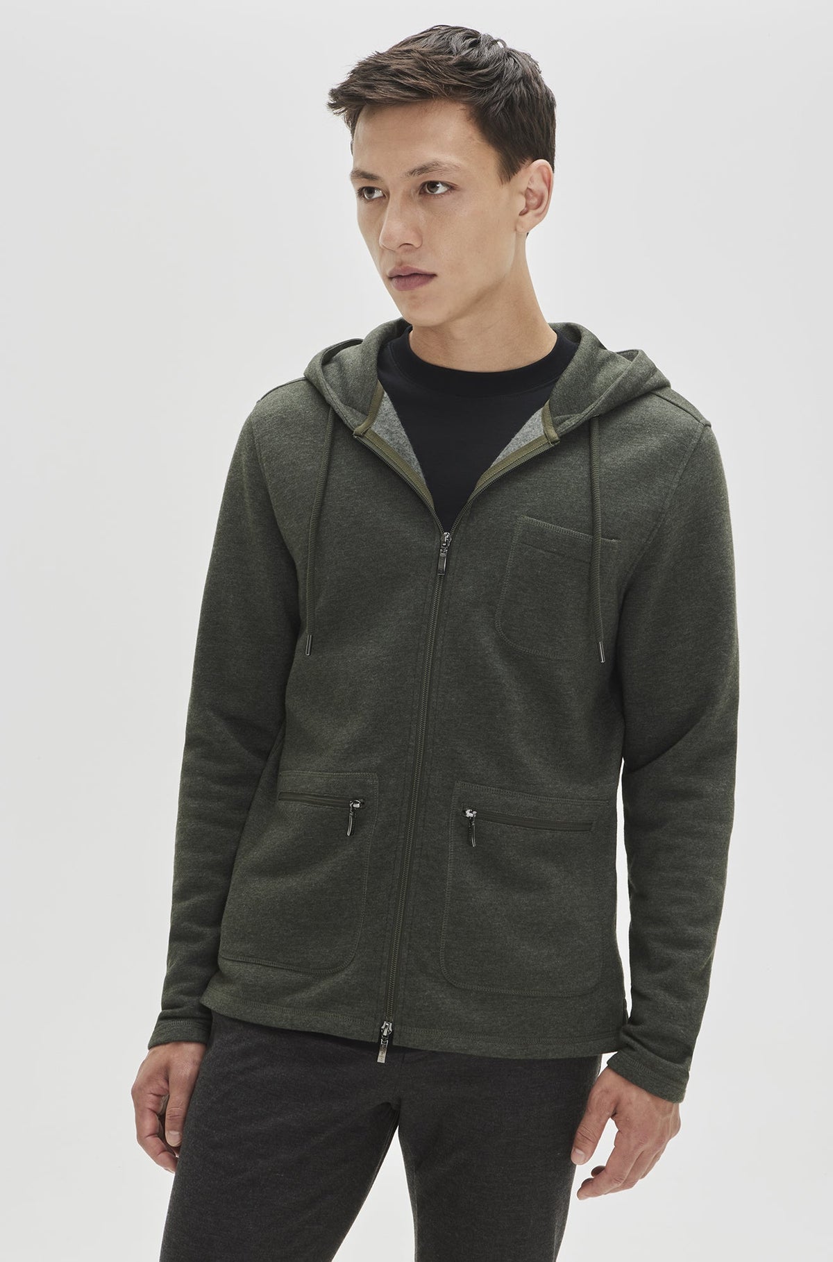 Veste pour homme par Robert Barakett | Underhill RB32300 DRKGRN | Machemise.ca, vêtements mode pour hommes