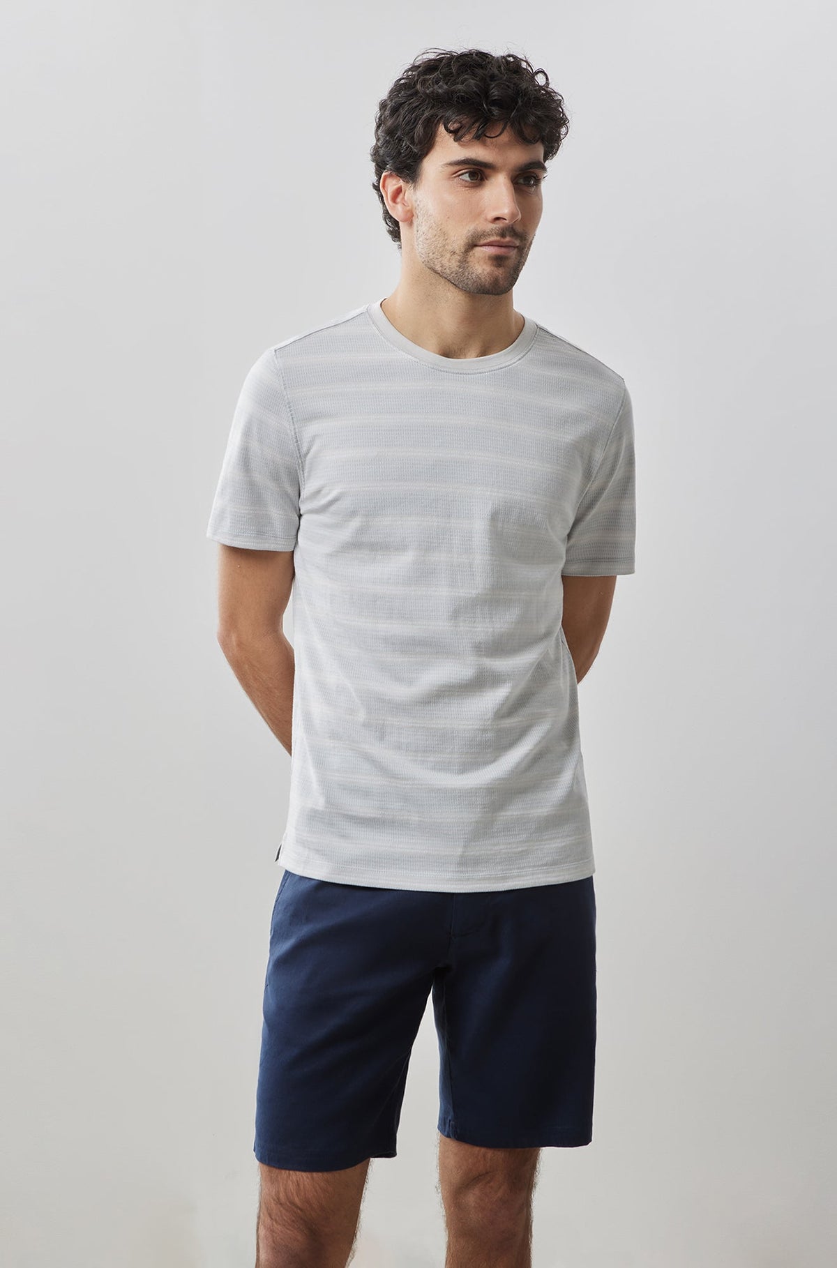T-Shirt pour homme par Robert Barakett | Gaus RB41077 GREY | Machemise.ca, vêtements mode pour hommes