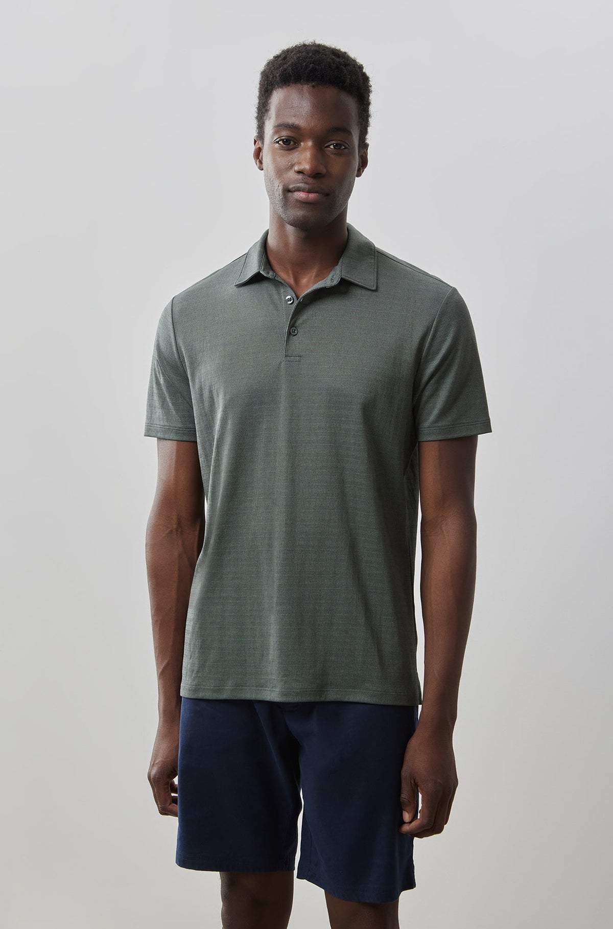 Polo pour homme par Robert Barakett | Kurt RB41091 DRKGRN | Machemise.ca, vêtements mode pour hommes