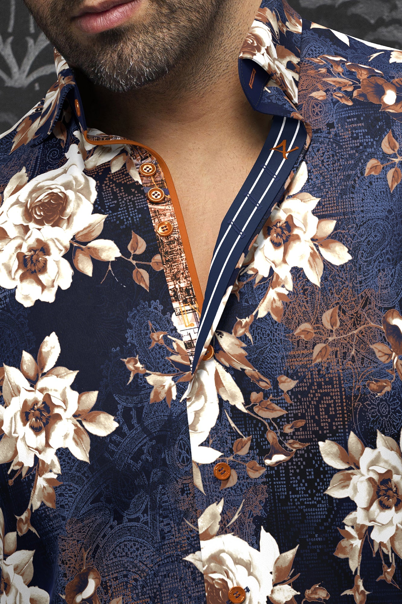 Chemise manches longues en Knit pour homme par Au Noir | ROSSETTI Marine | Machemise.ca, inventaire complet de la marque Au Noir