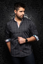 Chemise manches longues pour homme par Au Noir | ROVNO black | Machemise.ca, inventaire complet de la marque Au Noir