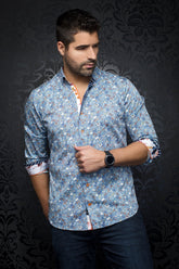 Chemise manches longues pour homme par Au Noir | SALVATORE denim | Machemise.ca, inventaire complet de la marque Au Noir