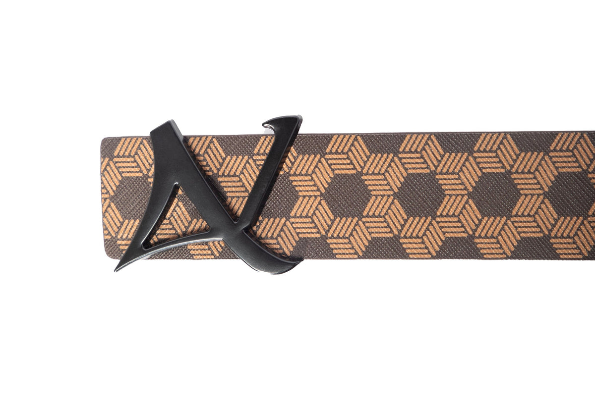 Ceinture pour homme par Au Noir | SHELBY Brun Noir | Machemise.ca, inventaire complet de la marque Au Noir